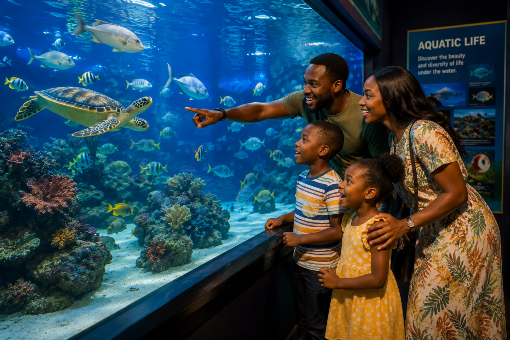 Aquarium at Omu Resort Lekki