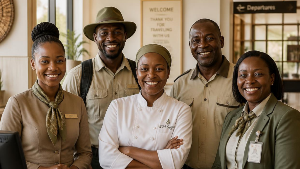 Tourism workers creating employment opportunities in Africa