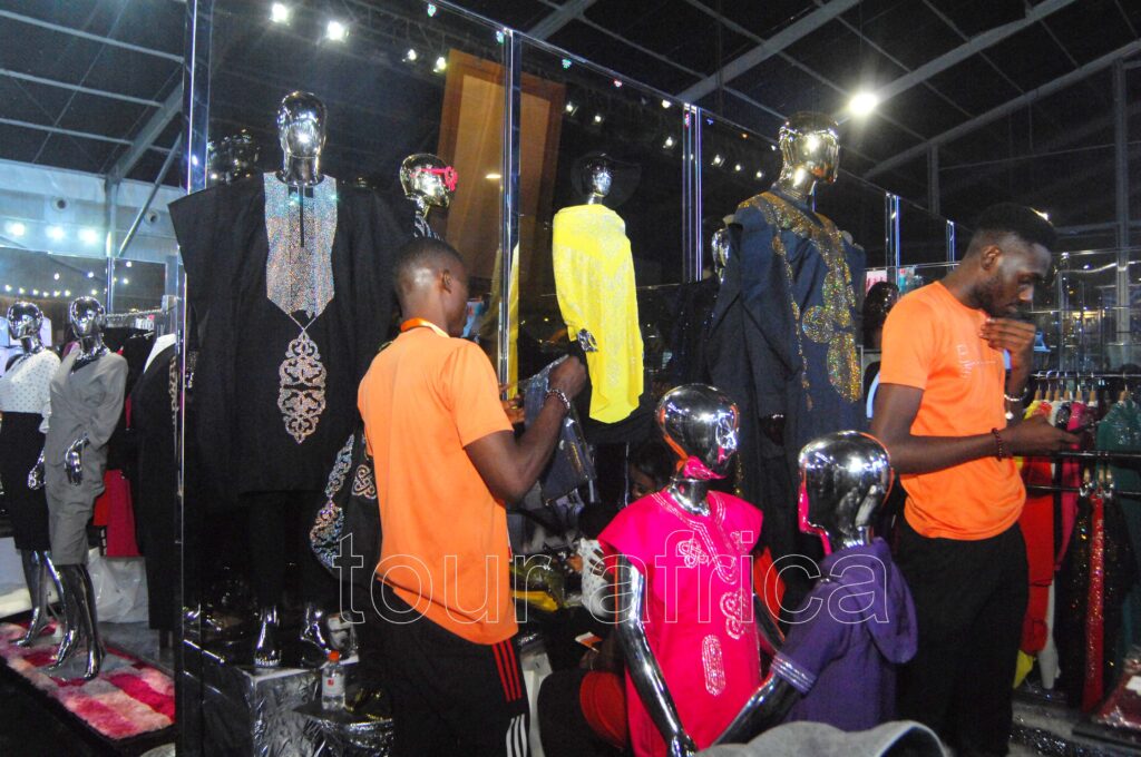 Designers and Models showcasing stunning African designs at exhibition stand and on the runway during GTCO Fashion Weekend, celebrating fashion, culture, and creativity.