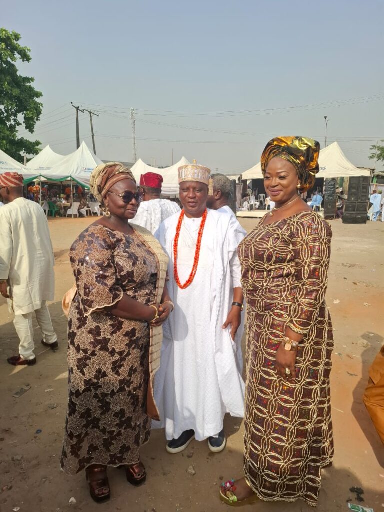 Chief Gbenga Ogunbayo, Otun Maiyegun of Amuwo Odofin, sharing his insights on chieftaincy titles and community development.