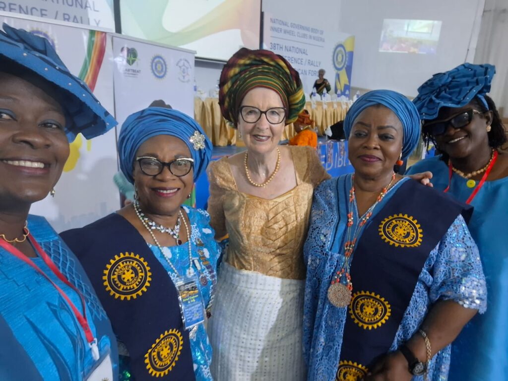 Members of the Inner Wheel Club of Onipanu, District 911, at the 38th Annual Inner Wheel Conference in Lagos. Tour Africa Magazine