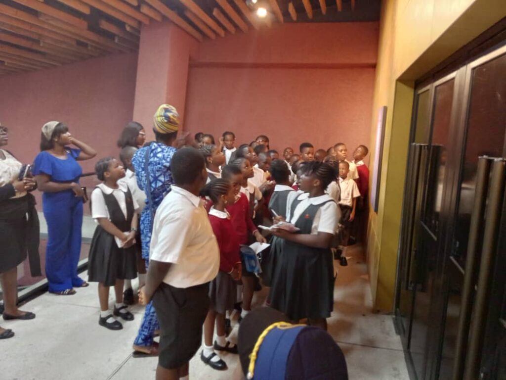 J Randle Museum Visit: Grade 4 learners arriving at J Randle Museum in Lagos. Tour Africa Mag