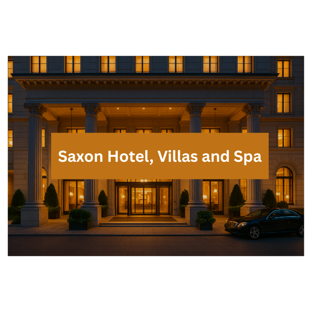 Luxury Business Hotels in Africa: Executive villa garden view at Saxon Hotel in Johannesburg. Tour Africa Magazine