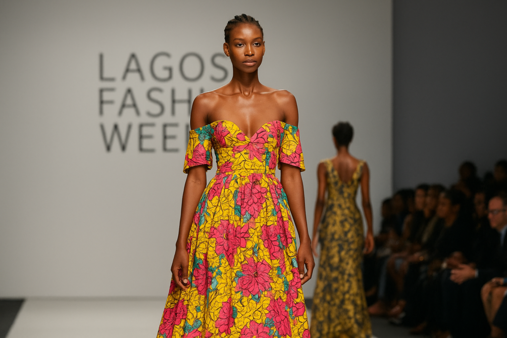 Latest Travel News & Updates November 1: Models walking the runway at Lagos Fashion Week 2025 showcasing African fashion creativity and tourism appeal. Tour Africa Magazine
