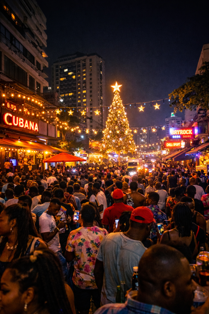 Travel News and Updates for December: Detty December festive travel and nightlife in Lagos Nigeria. Tour Africa Magazine