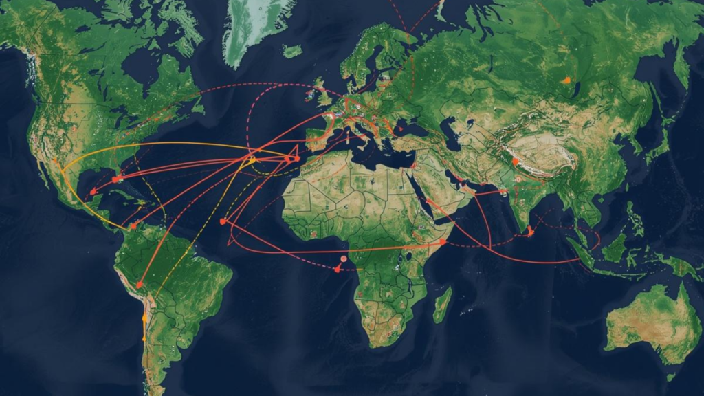 Flight rerouting due to Middle East tensions 2026. Tour Africa Magazine