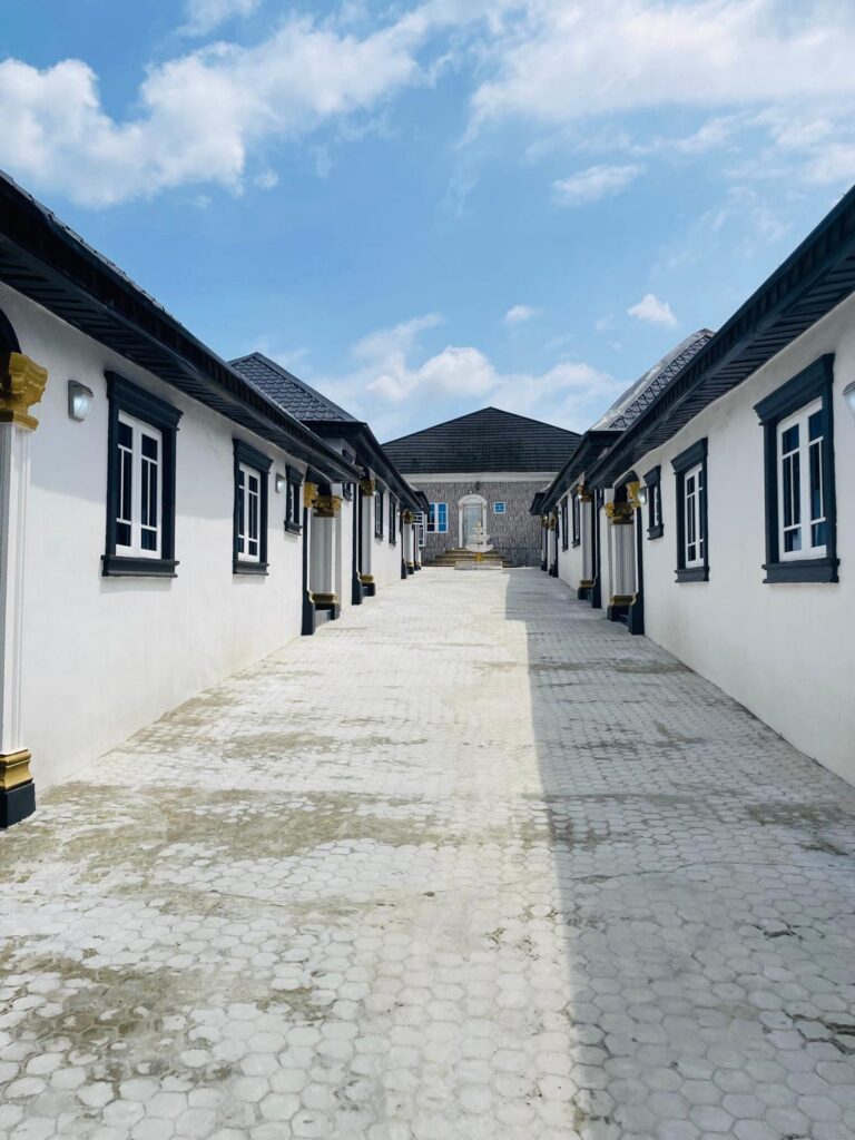 Panoramic view of Roseline Villa in Ikorodu. Tour Africa Magazine