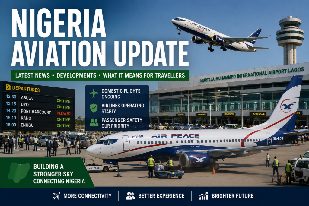 Nigeria aviation updates and domestic travel changes 2026