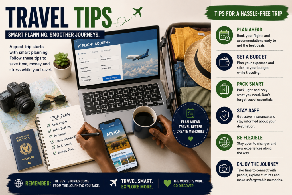Travel planning tips