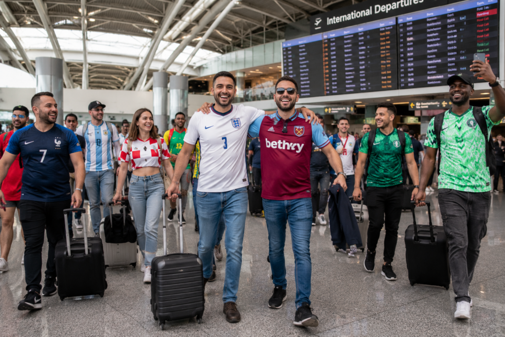 Football fans travelling during the 2026 FIFA World Cup