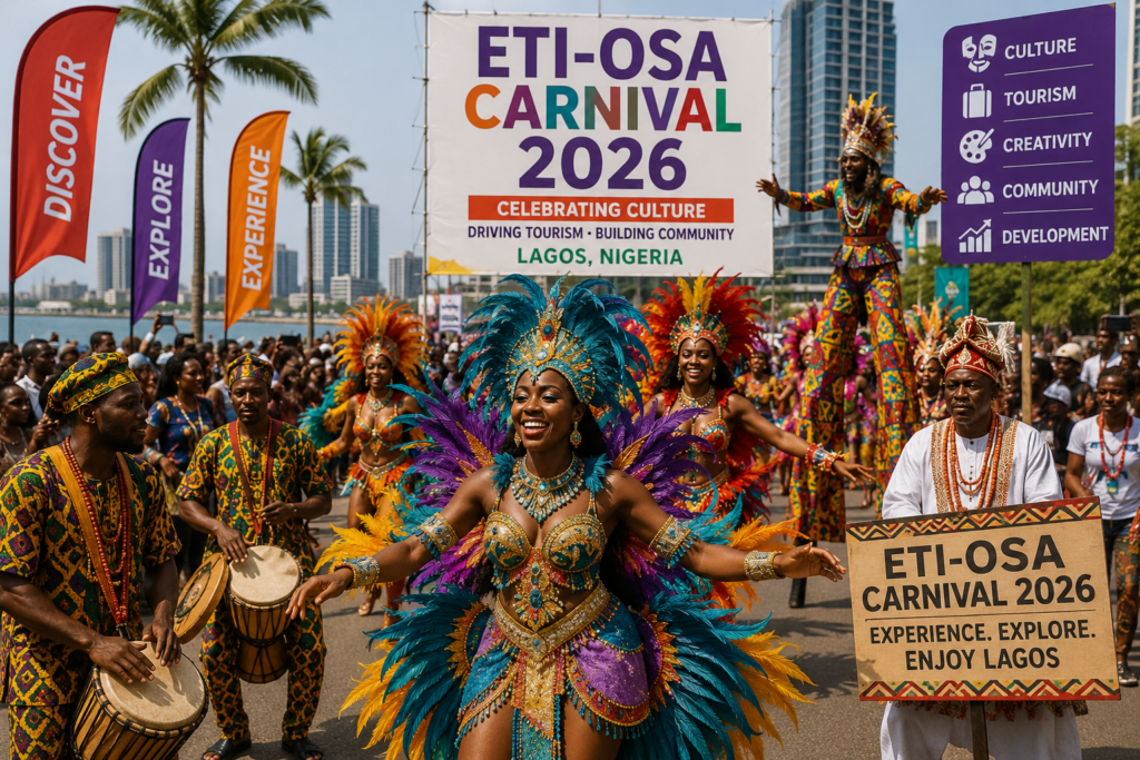 Eti-Osa Carnival 2026 showcasing Lagos culture and tourism