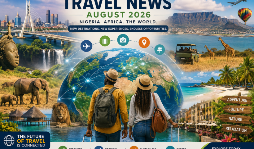 Travel News August 2026 covering Nigeria, Africa and global tourism