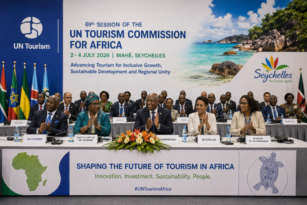 UN Tourism Commission for Africa meeting in Mahé, Seychelles, July 2026