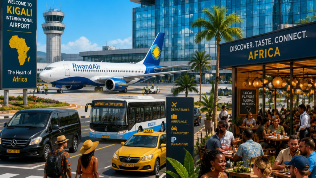 Aviation hotels restaurants and transportation supporting African tourism